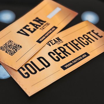 VIP arany ajándékutalvány