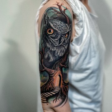Tattoo parlour in Budapest